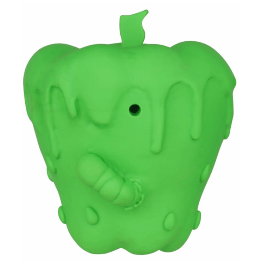 Игрушка для собак Mr.Kranch Яблоко с пищалкой 10 см