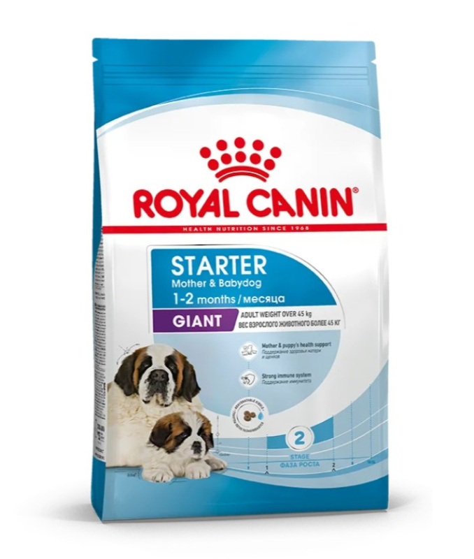 Каталог Сухой корм для щенков Royal Canin Giant Starter для собак