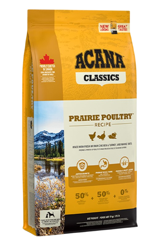 Сухой корм для собак ACANA PRAIRIE POULTRY (Птица)
