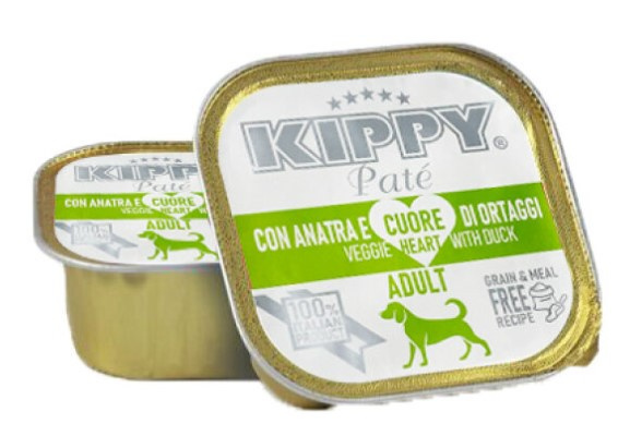 Паштет для собак Kippy Adult Dog (утка, овощи)