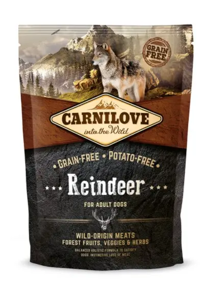 Каталог Сухой корм для собак Carnilove Reindeer for Adult северный олень для собак