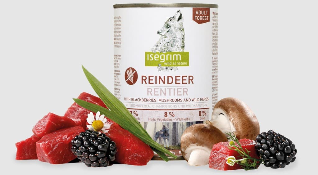 Консервы для собак Isegrim FOREST Reindeer (оленина, грибы)