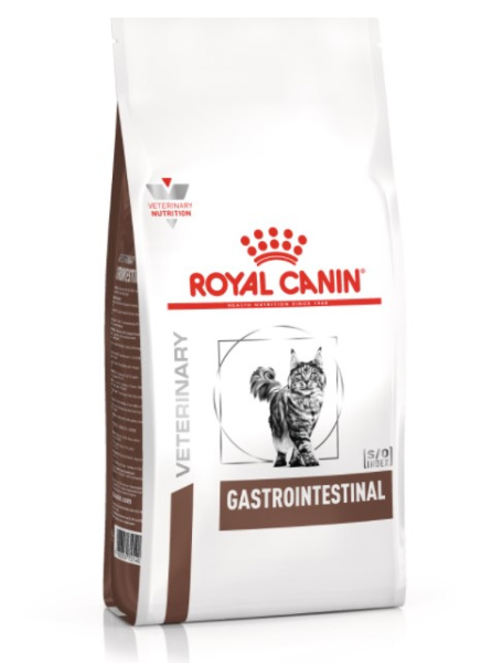 Сухой корм для кошек Royal Canin GastroIntestinal GI32 полнорационный корм для поддержания здорового пищеварения у кота 