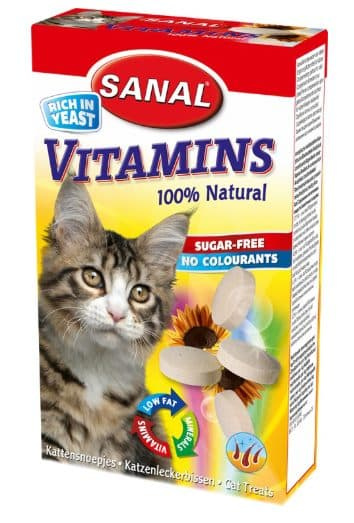 Витамины для котов Sanal Vitamins Natural
