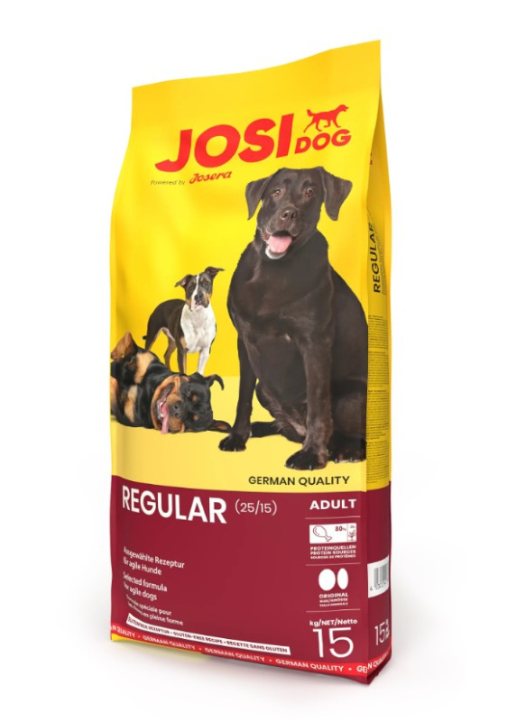 Каталог Сухой корм для собак JosiDog Regular (птица) для собак
