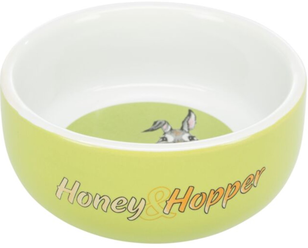 TRIXIE Миска для грызунов Honey & Hopper, 11 см