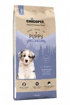 Питание для щенков Сухой корм для щенков Chicopee CNL Puppy Lamb & Rice (ягненок, рис)