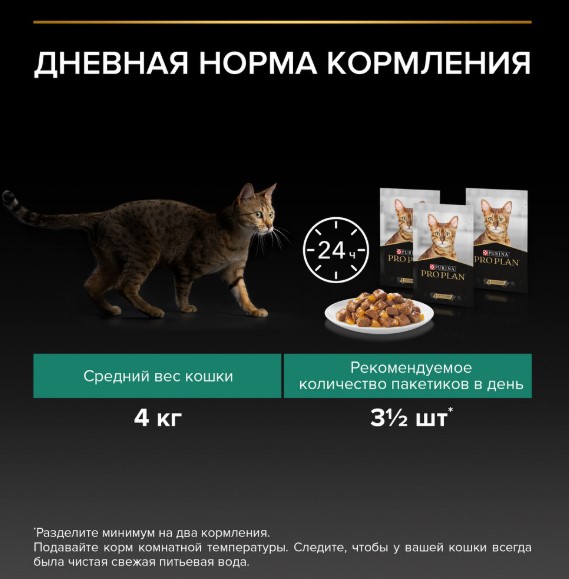 Влажный корм для кошек Pro Plan DELICATE DIGESTION Adult в соусе (индейка)