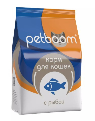 Сухой корм для кошек Petboom Adult (рыба)