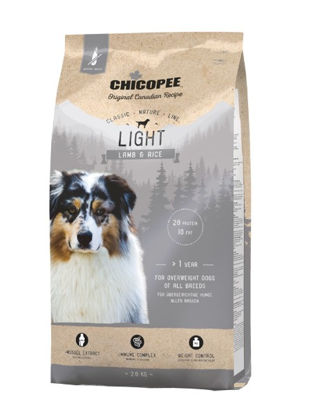 Каталог Сухой корм для собак Chicopee Adult Light (избыточный вес) для собак