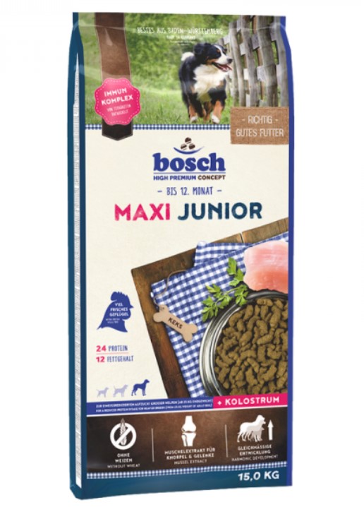 Каталог Сухой корм для щенков Bosch Maxi Junior для собак