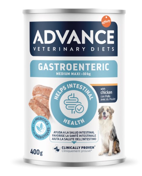 Влажный корм для собак Advance VetDiet Gastroenteric Dog MEDIUM/MAXI
