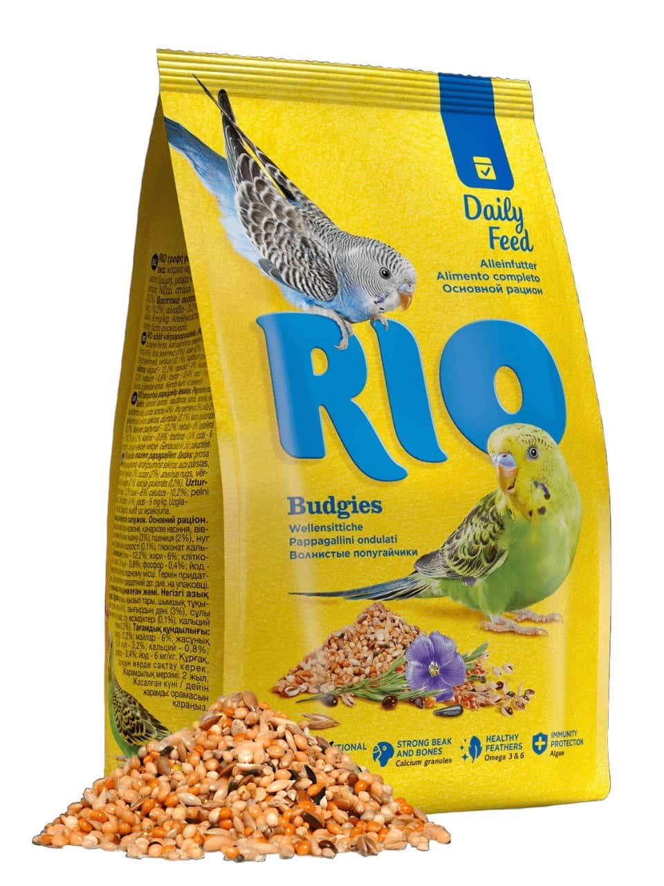 Корм для волнистых попугаев RIO