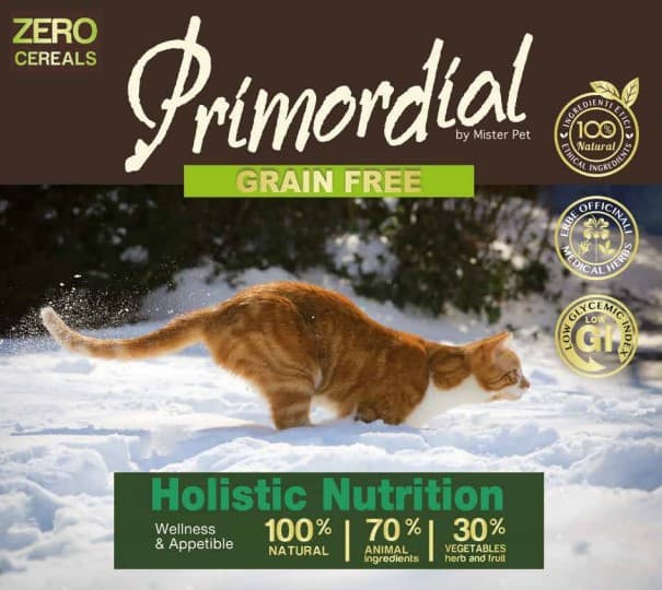 Сухой корм для кошек Primordial Cat Adult (лосось и тунец)