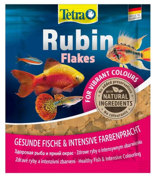 Корм для декоратиных рыб Tetra Rubin Flakes