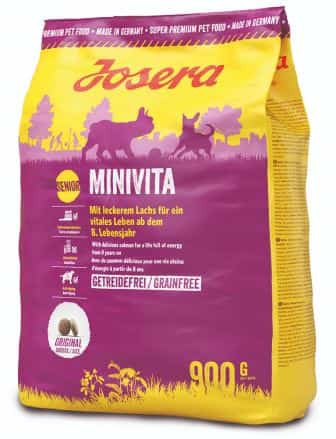 Каталог Сухой корм для собак Josera MiniVita (малоактивные собаки мини пород) для собак