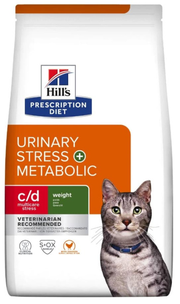 Сухой корм для кошек Hill's Prescription Diet c/d Multicare Stress+Metabolic