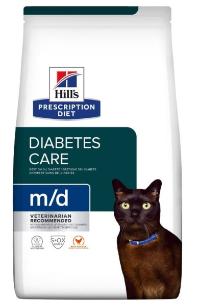Ветеринарная еда для кошек Hill's Prescription Diet m/d Diabetes (курица)