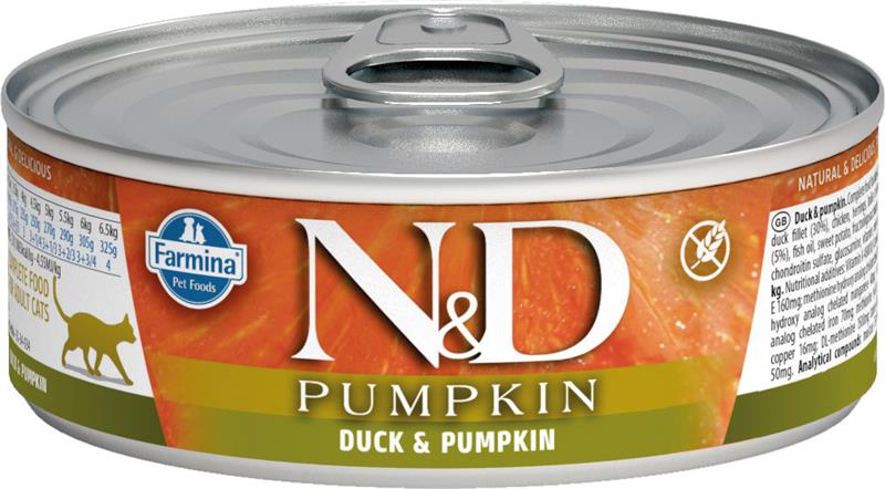 Питание для кошек Farmina N&D Cat Duck & Pumpkin