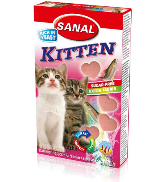 Мультивитаминное лакомство для котят Sanal для котят 30 г.