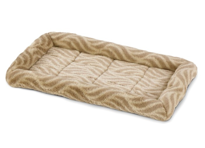 Лежанка MidWest Deluxe Wave Bed для собак и кошек меховая (песочная)