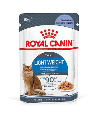 Влажное питание для кота Royal Canin Light Weight Care в желе
