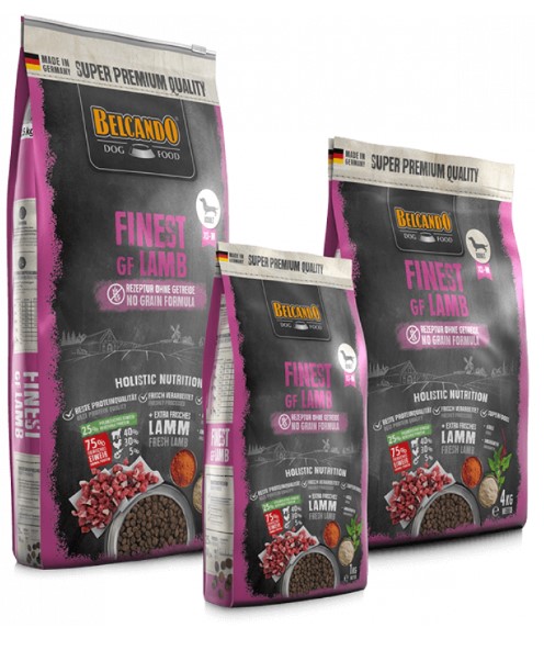 Каталог Сухой корм для собак Belcando Finest GF Adult Mini & Medium (ягненок) для собак