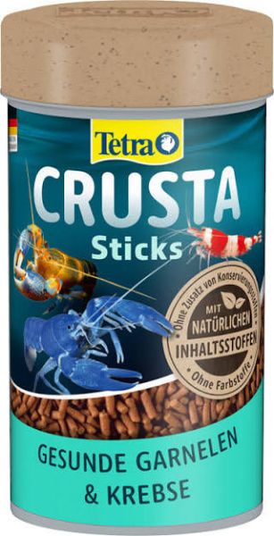 Корм для аквариумных обитателей креветок и раков Тetra Crusta Sticks