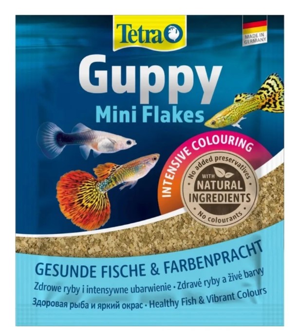 Хлопья для гуппи Tetra Guppy Mini Flakes