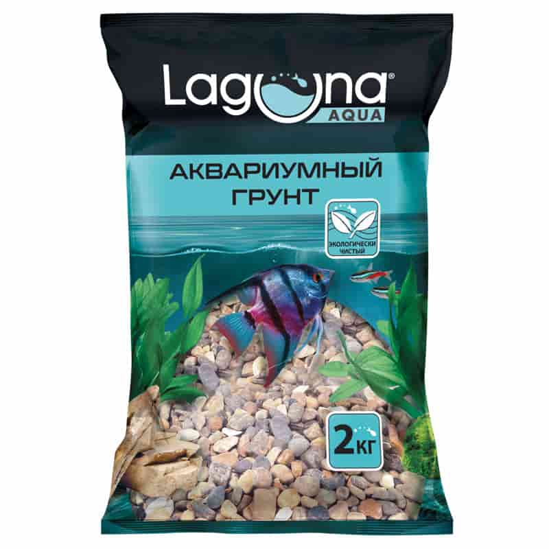 Грунт светло-коричневый меланж Laguna AQUA 4-6 мм