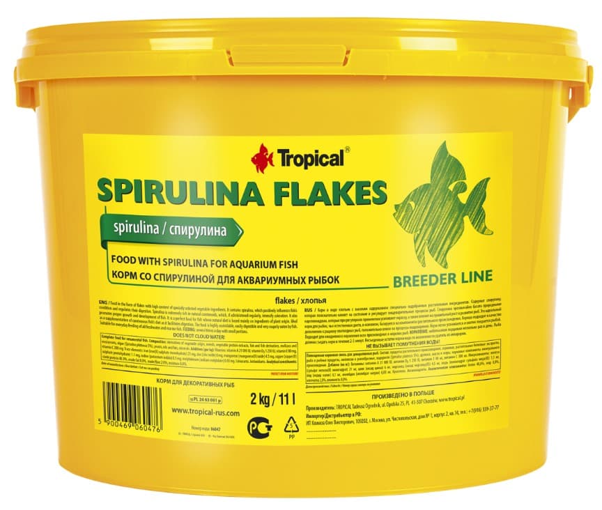Tropical Spirulina Flakes Breeder Line