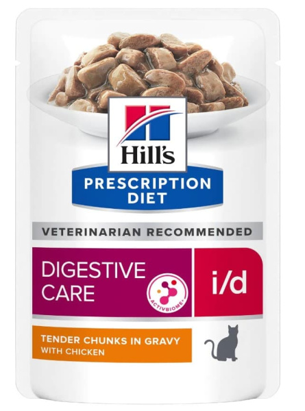 Диетическое питание для кошек Hill's Prescription Diet i/d Digestive Care (курица)