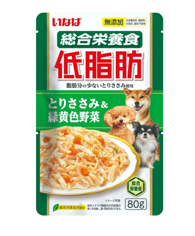 Влажный корм для собак Inaba Teishibo (куриное филе, овощи)