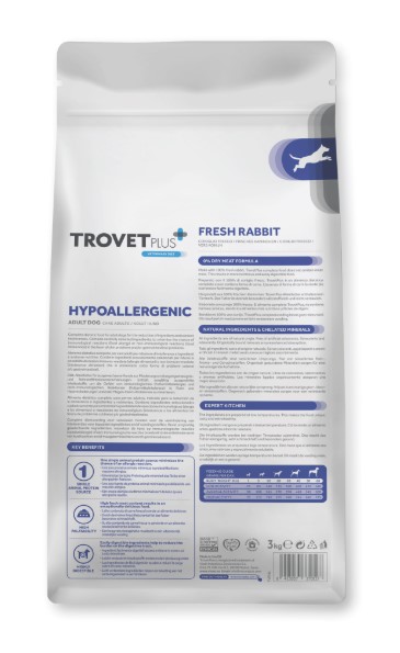 Каталог Сухой корм для собак Trovet Plus Hypoallergenic Vet Diet Adult (оленина) для собак