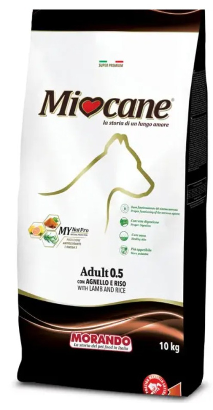Каталог Сухой корм для собак Miocane Adult All Breed (ягненок, рис) для собак