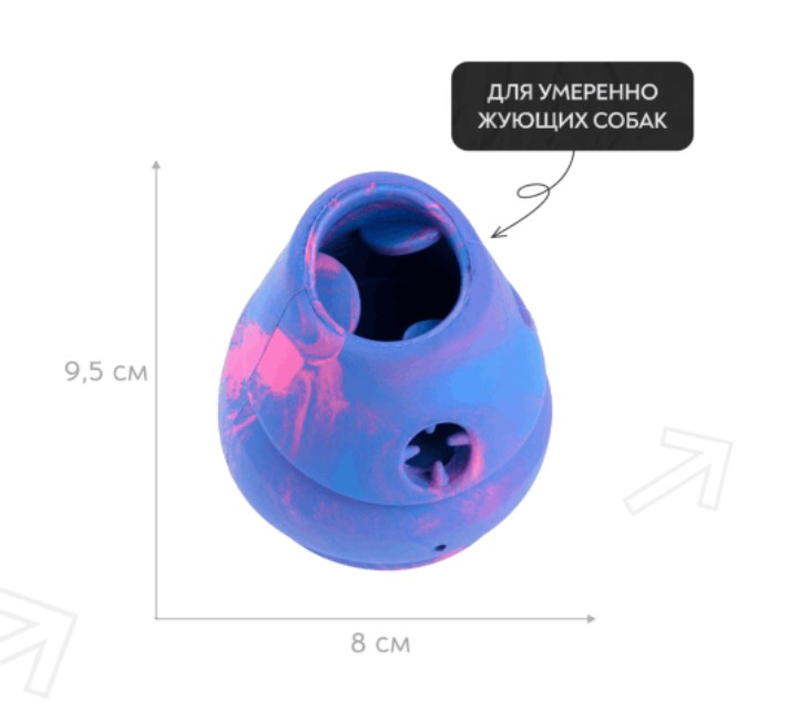 Игрушка для собак Mr.Kranch разноцветная не ароматизированная
