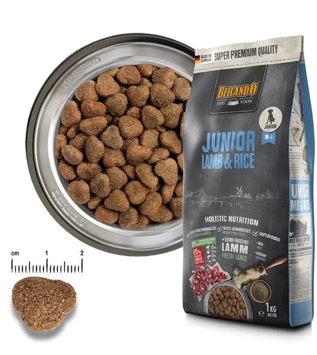 Сухой корм для щенков Belcando Junior All Breed(ягненок, рис)