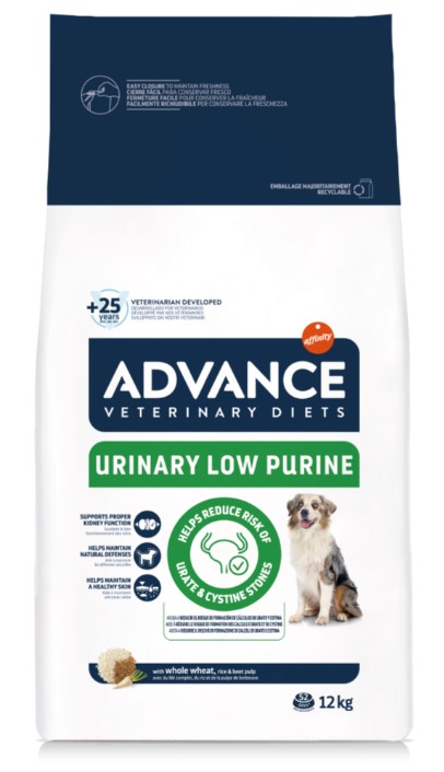Сухой корм для собак Advance Veterinary Diets Dog Urinary Low Purine