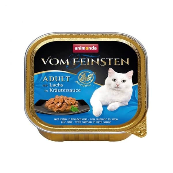 Влажный корм для кошек Animonda Vom Feinsten (лосось без злаков)