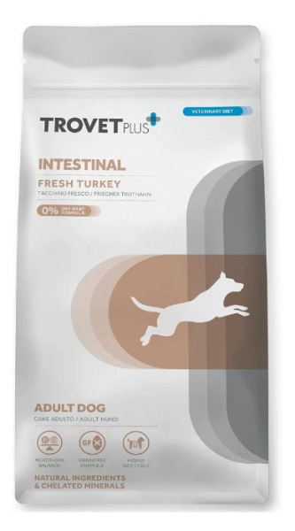 Каталог Сухой корм для собак Trovet Plus Intestinal Vet Diet Adult (индейка) для собак