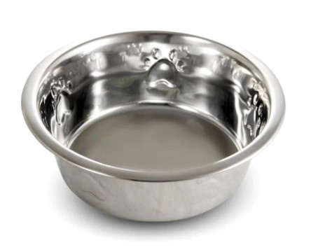 Миска металлическая с тиснением Triol