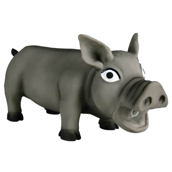 Игрушка из латекса для собак "TRIXIE" "Свинка" со звуком 17 см (35490)