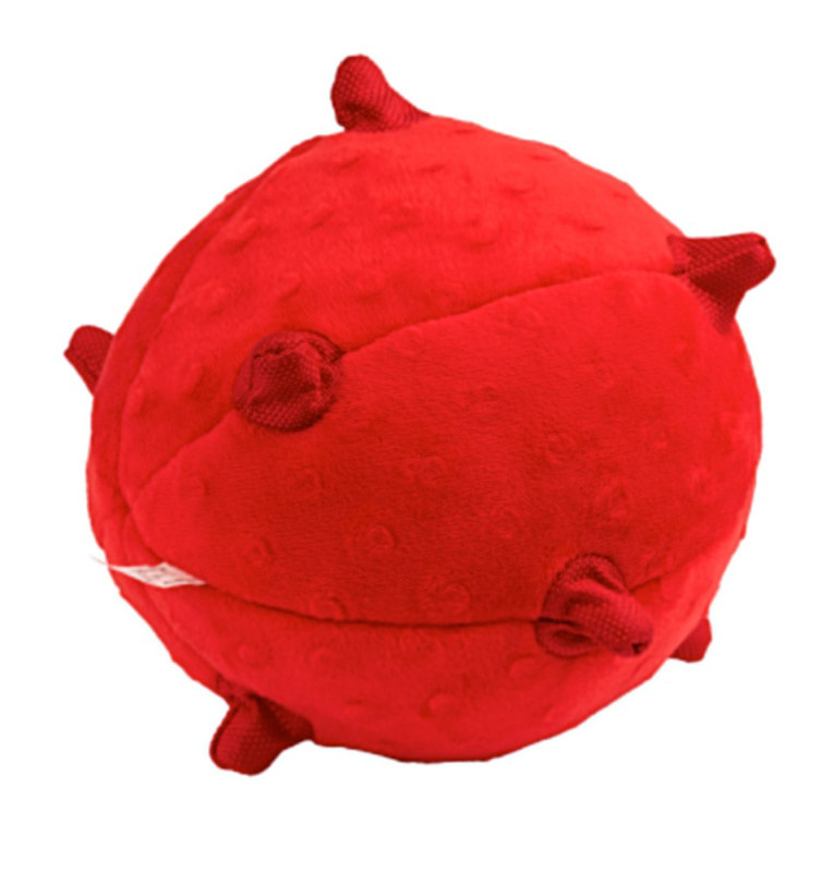 Игрушка для щенков средних и крупных пород Playology Puppy Sensory Ball Мяч сенсорный 15 см
