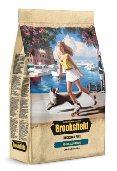 Каталог Сухой корм для собак Brooksfield Low Grain Adult Dog All Breeds (курица, рис) для собак