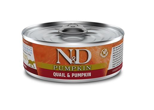 Консервы для кошек Farmina N&D Cat Quail & Pumpkin 70 гр