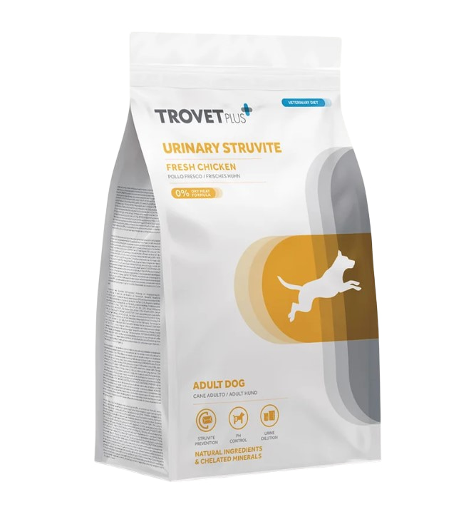 Сухой корм для собак Trovet Plus Adult Dog Urinary Struvite Fresh Chicken (курица)