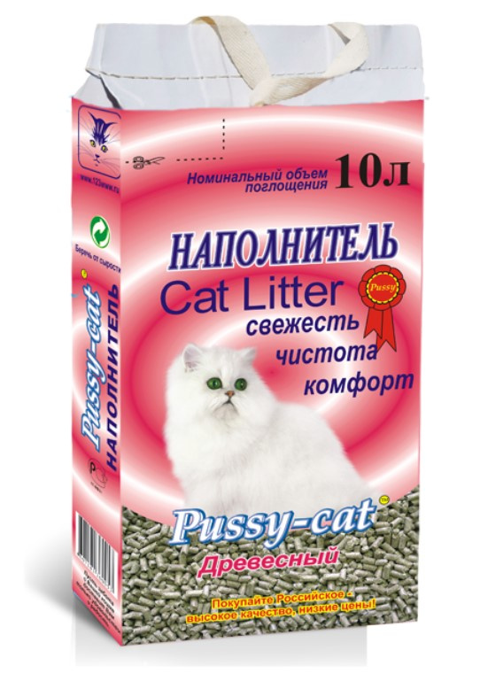 Древесный наполнитель Pussy-Сat
