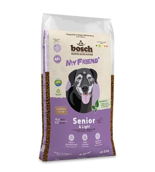 Каталог Сухой корм для собак Bosch My Friend+ Senior & Light Dog 