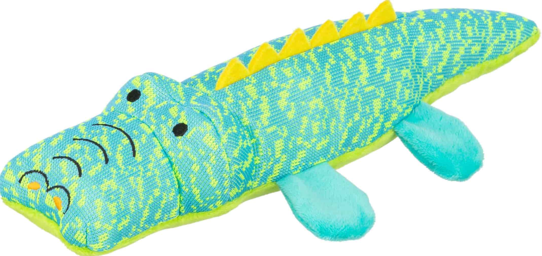 Игрушка для собак Trixie Крокодил (бирюзовый)