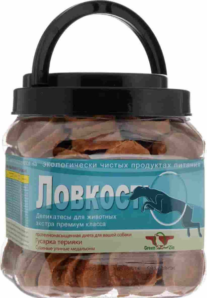 Сушеные утиные медальоны Green Qzin "ЛОВКОСТЬ" 750 г (749748)